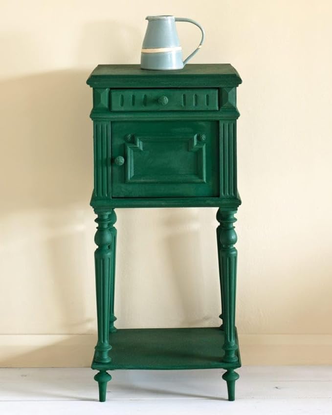 Annie Sloan Chalk Paint® (Amsterdam Green, 1 Litre/33.8 Fl Oz) a unique decorative paint for furniture, cabinets and home décor with no sanding or priming