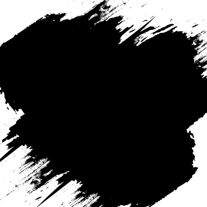 Black Chalk Paint for Furniture 25 fl.Oz. (750ml) + Special Brush - Furniture Paint no Sanding or Priming - Chalk Finish Wood Paint - DIY Projects Home Decor & Improvement (DEEP Black)