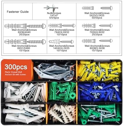 3000-Piece Hardware Assortment Kit
