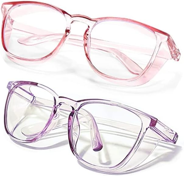 SQIMZAR Safety Glasses Goggles For Women Nurses Protective Eyewear,Anti Fog Safety Goggles