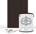 ALL-IN-ONE Paint by Heirloom Traditions, Truffle (Warm Dark Brown), Gallon - Durable cabinet and furniture paint. Built in primer and top coat, no sanding needed. Includes our 30 featured color card.