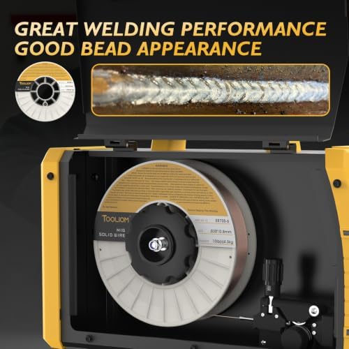 TOOLIOM ER70S-6 0.030" Mild Steel MIG Welding Wire 10LB