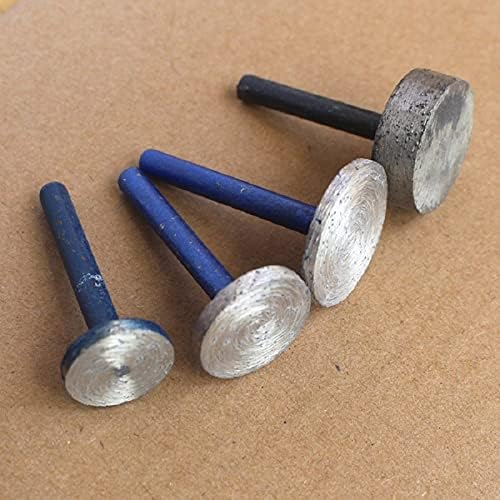 5pcs 46# Cylindrical Diamond Grinder Head T Wheel Sintering Mounted Points for Stone, 6mm Shank Carving Grinding,ALL X 1PCS