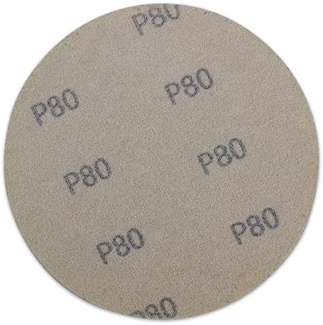 BHA 5" No Hole Hook & Loop Sanding Discs for DA Sander, 600 Grit - 100 Pack