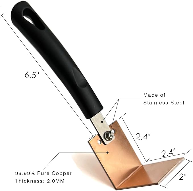 90 Degree Angle Copper Spoon Welder Backer Tools Welders Helper MIG Spot Welding Equipment Paddle Backer