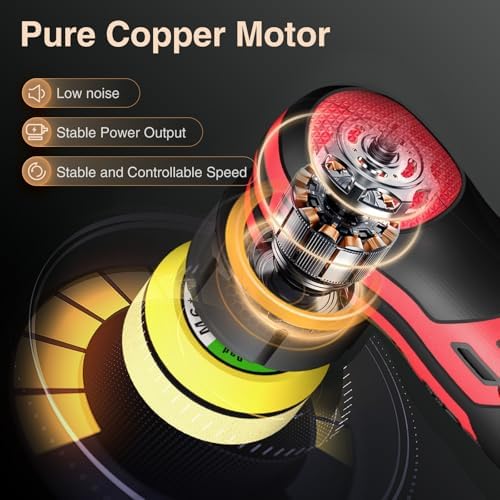 Cordless Mini Polisher, DA&RO Mini CarBuffer Polisher