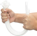 XINGO 20 inch Zip Ties Heavy Duty 100 PCS, 200 LBS Ultra Strong Plastic Wire Ties, Large Cable Ties xtra Long Tie Wraps, Indoor and Outdoor UV Resistant (White)