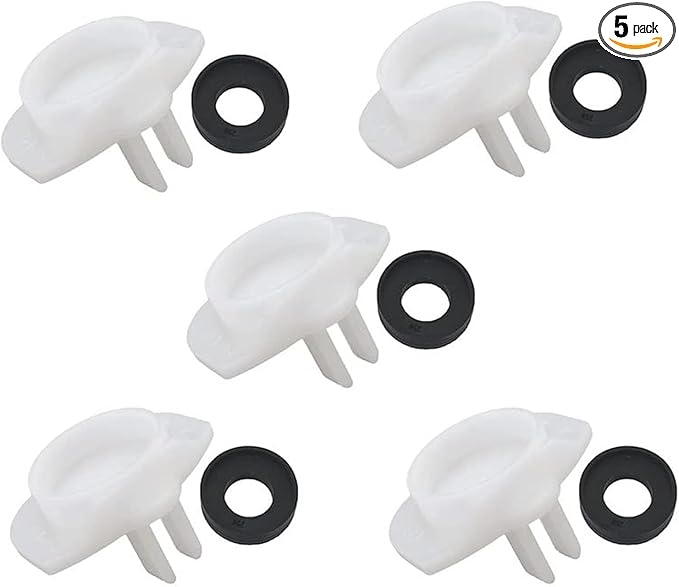 5PCS 101237 OEM for Moen Cup Seal & Diverter Gate for Plumbing Fixture or Faucet, 3800 Tub Spout Replacement Part