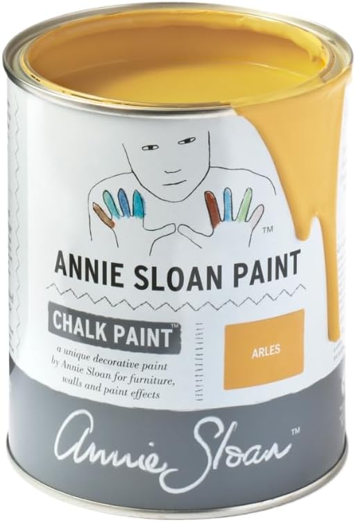 Annie Sloan Chalk Paint® (Arles, 1 Litre/33.8 Fl Oz) a unique decorative paint for furniture, cabinets and home décor with no sanding or priming