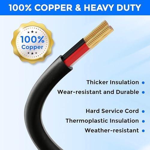 50Amp 40FT Welder Extension Cord 8 AWG