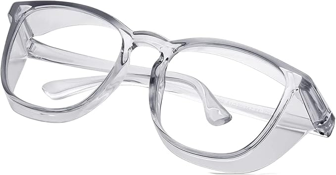 SQIMZAR Safety Glasses Goggles For Women Nurses Protective Eyewear,Anti Fog Safety Goggles