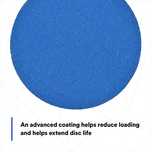 3M Stikit Blue Abrasive Disc Roll, 36268, No Hole, 5 in, 180+ Grade, Pack of 100, Automotive Sanding Discs for Coating Removal, Body Repair, Auto Sanding, Primer Sanding