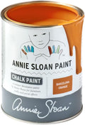 Annie Sloan Chalk Paint® (Barcelona Orange, 1 Litre/33.8 Fl Oz) a unique decorative paint for furniture, cabinets and home décor with no sanding or priming