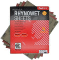 Indasa 50 PCS Redline Full Sheets 9"x11" Wet & Dry Sanding Sheets Series 6 – Rhynowet – 1500-Grit – Waterproof Latex Backing, Silicon Carbide
