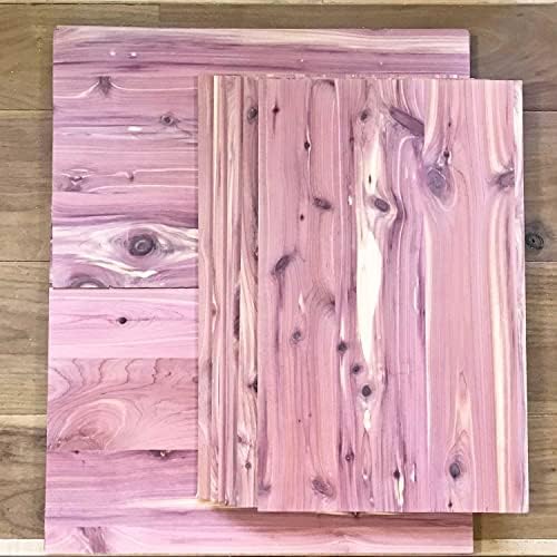 1/8" x 12" x 12" Aromatic Cedar Plywood - Perfect for CNC, Laser Cutting & Engraving - Cherokee Wood Products (8pcs)