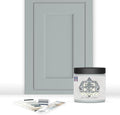 ALL-IN-ONE Paint by Heirloom Traditions, Saltwater (Pastel Green), 8oz Sample - Durable cabinet and furniture paint. Built in primer and top coat, no sanding needed. Includes our 30 featured color