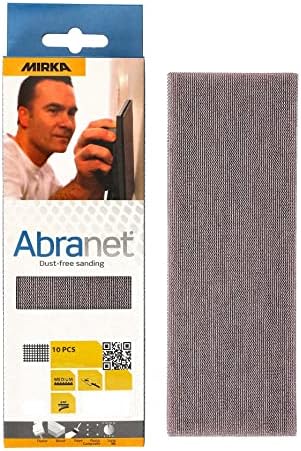Mirka Abranet Abrasive Sheets 2.75x8 Inch Hook and Loop Sanding Sheets