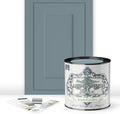 ALL-IN-ONE Paint by Heirloom Traditions, Irish Garden (Blue Green), Quart - Durable cabinet and furniture paint. Built in primer and top coat, no sanding needed. Includes our 30 featured color card.