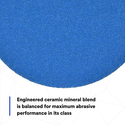 3M Stikit Blue Abrasive Disc Roll, 36266, No Hole, 5 in, 120+ Grade, Pack of 100, Automotive Sanding Discs for Coating Removal, Body Repair, Auto Sanding, Primer Sanding