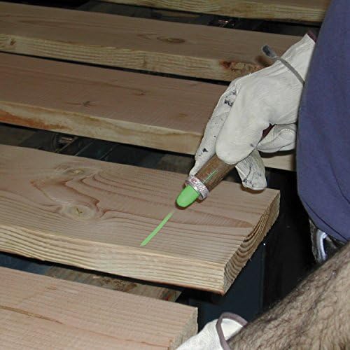 Markal UltraScan Polymer Fluorescent Lumber and Timber Marker, 11/16" Round, 4-5/8" Length, Rust (Pack of 12)