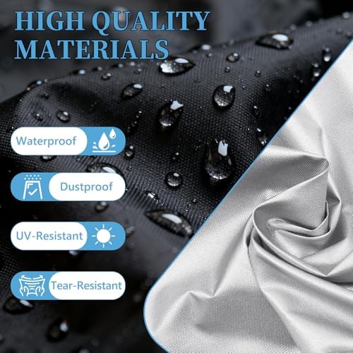COSHNIBI Welding Cart Cover,Heavy Duty 3 Layers Welder Cart Covers,Suitable for Tig Mig Welder Carts & Plasma Cutter Rolling Welding Carts,37" L x 18" W x 40" H(Cover Only)