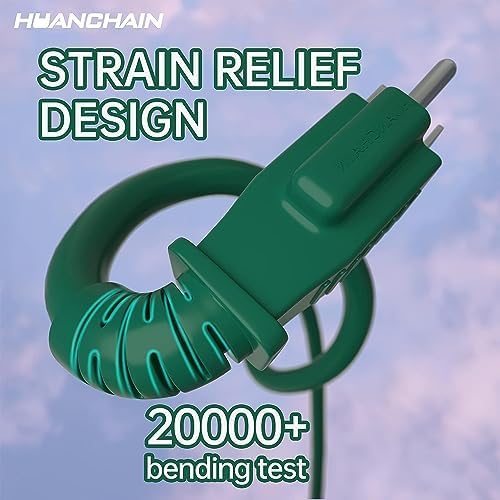 HUANCHAIN 16/3 Gauge Indoor Outdoor Green Extension Cord 150 ft Waterproof