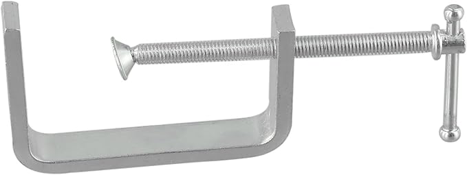 Stainless Steel C Clamps, 0-100 Mm 4 Sizes C Clamp, Heavy Duty Woodworking Clamp With Wide Jaw Openings For Carpentry Woodwork Building Wood, Plastic, Stone, Metal Stable Clamping(0-85mm)