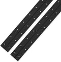 EPHECH Black Piano Hinges 18Inch, 2PCS Heavy Duty Stainless Steel Piano Hinge with Hole, 0.05" Thickness/1.2" Open Width Continuous Hinge for Folding Cabinet Door Butt Hinge