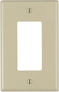 Leviton 1-Gang 1-Decora Midway Nylon Wallplate, PJ26-I, Ivory