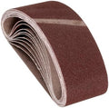 12 Pcs Sanding Belts 3 x 18 Inch 80 Grit Aluminum Oxide