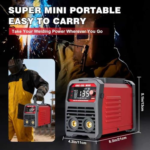 110V 2-in-1 Stick Welder & Lift TIG Portable Welding Machine
