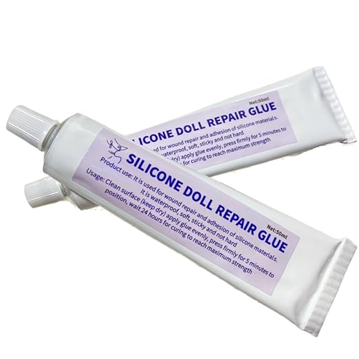 Silicone Doll Repair Adhesive for Soft Skin Tone, Adhesive for Wounds, Filling Doll Cavities