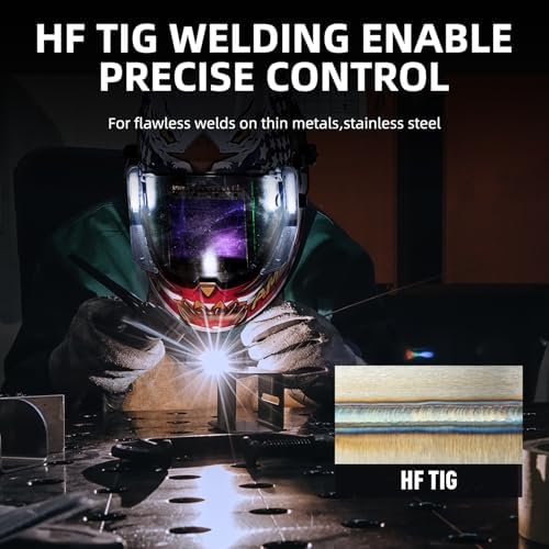 ANDELI Plasma Cutter Welder Combo,MIG Welder with Complete Welding Torch