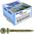 8 x 1-1/2" Bronze Coated Exterior Coated - ACQ Compatible Multipurpose Wood Screw -Torx/Star Drive Flat Head - 1 Pound - 196 Screws
