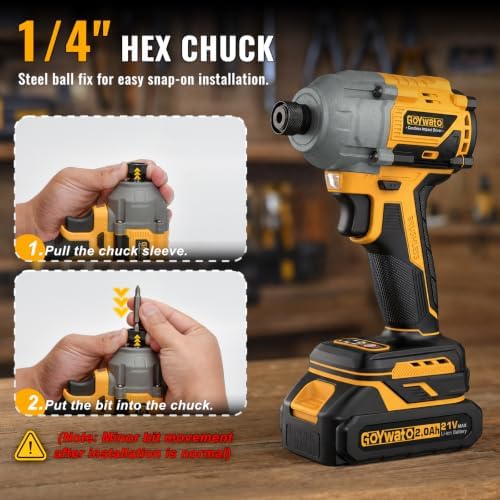 21V Brushless Combo Kits 3/8" Cordless Drill & 1/4" Impact Driver
