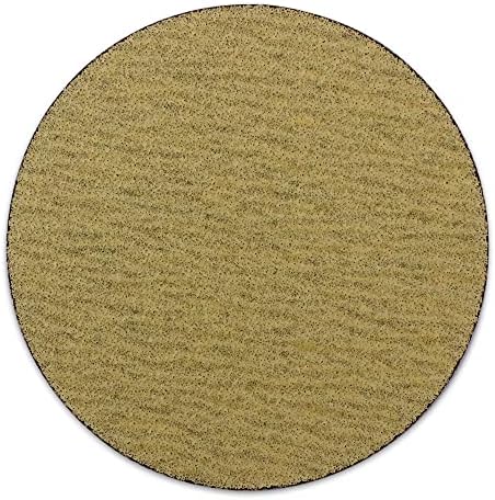 BHA 5" No Hole Hook & Loop Sanding Discs for DA Sander, 120 Grit - 100 Pack