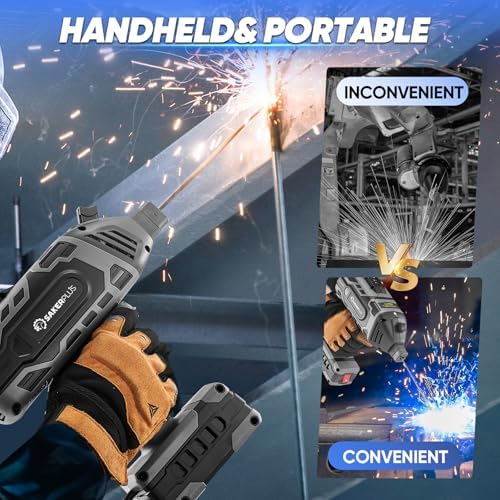 Sakerplus Portable Welding Machine, 110V IGBT Inverter Handheld Welder