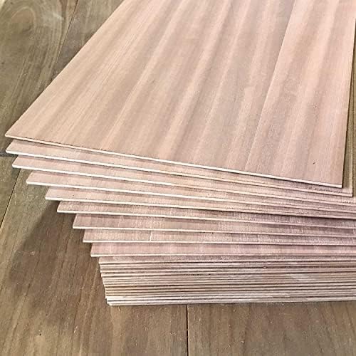 1/8" x 12" x 20" Quarter Sawn Sapele Cedar Plywood - Perfect Laser Cutting - Glowforge - Cherokee Wood Products (40)