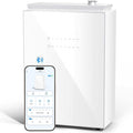 Essential Oil Diffuser - HVAC System, 5500 Sq.Ft Waterless Diffuser, Whole House & Aromatherapy Diffuser, Oil Diffuser for Office Home Large Room, WiFi & Bluetooth App Control, White