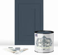 ALL-IN-ONE Paint by Heirloom Traditions, Bermuda (Blue Gray), Quart - Durable cabinet and furniture paint. Built in primer and top coat, no sanding needed. Includes our 30 featured color card.