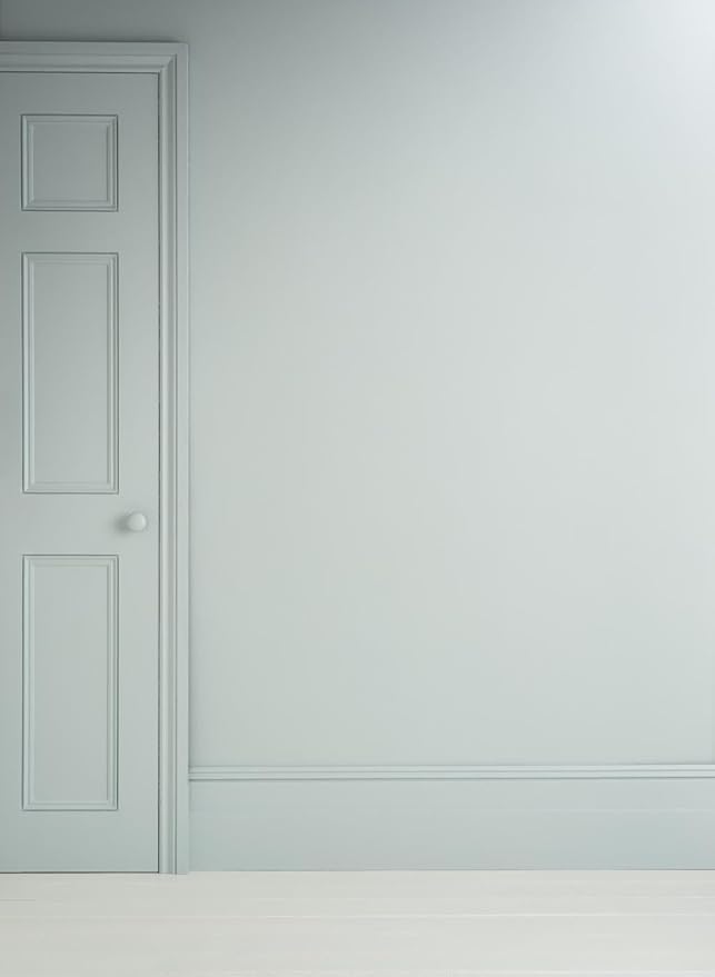 Annie Sloan Satin Paint (Upstate Blue, 25 Fl Oz /750 mL). Soft sheen for interior wood and metal. Self-leveling, all-in-one paint with no wax or lacquer required.