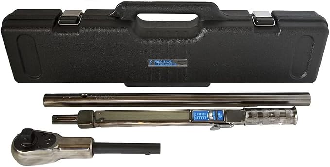 Precision Instruments PREC4D600F Wrench (3/4" Dr. Split Beam Torque w/Detachable Head (200-600 Ft/Lbs))
