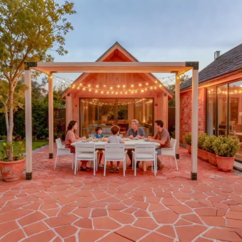 Heavy Duty Pergola Brackets Kit for 4"x 4" (Actual 3.5" X 3.5") Lumber