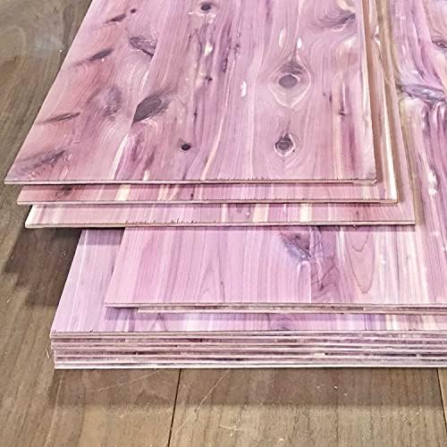 1/8" x 12" x 24" Aromatic Cedar Plywood - Perfect Laser Cutting - Engraving - Cherokee Wood Products (64)