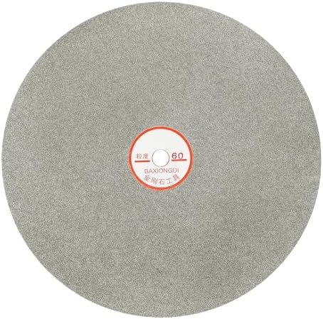 10 Inch x 1/2" Arbor Diamond Flat Lap Disc, 60 Grit