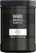 Liquitex BASICS Acrylic Paint, 946ml (32-oz) Jar, Ivory Black