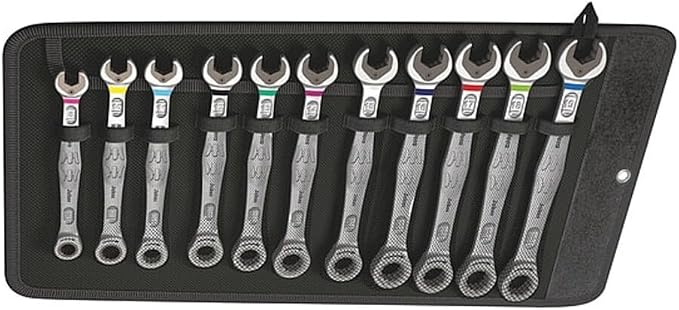 WERA 05020013001 Joker Combination Wrench-Set, 11 Pieces