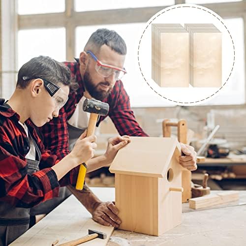 Juexica 24 Pcs 6 mm Baltic Birch Plywood for Laser Cutting 12 x 24 Inch