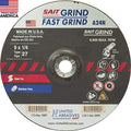 United Abrasives-SAIT 20091 A24N Fast Grinding Wheel 9" x 1/4" x 7/8" Type 27, 25-Pack
