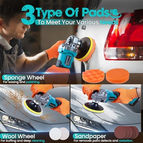4.5" Cordless Angle Grinder Kit Compatible with Makita 18V Battery